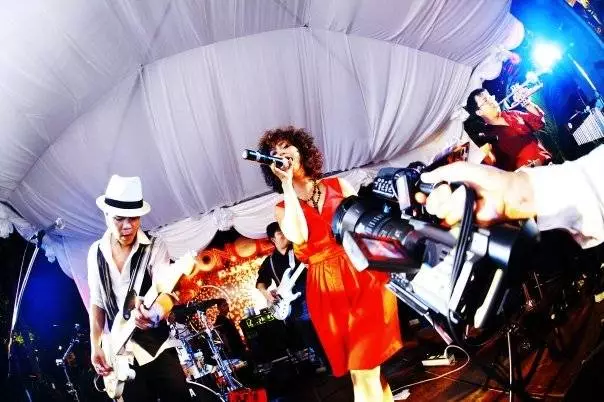 music-band2 งาน out door ธีมดิสโก้ สยามสมาคม