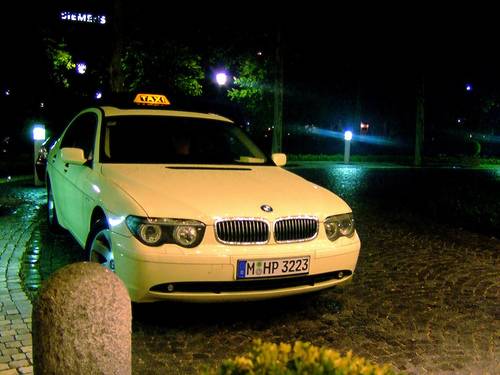 BMW 730d Taxi