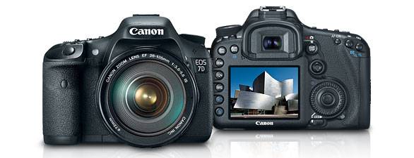 Canon EOS 7D ภาพจากเว็บ canon