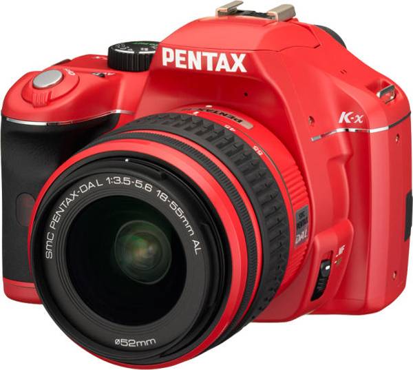 Pentax K-x เปิดตัวด้วยสีแดงแรงฤทธิ์