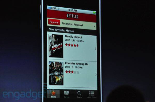 Netflix app headed for the iPhone / Netflix สำหรับโหลด Entertainment อันดับ 1 มาสู่ iPhone