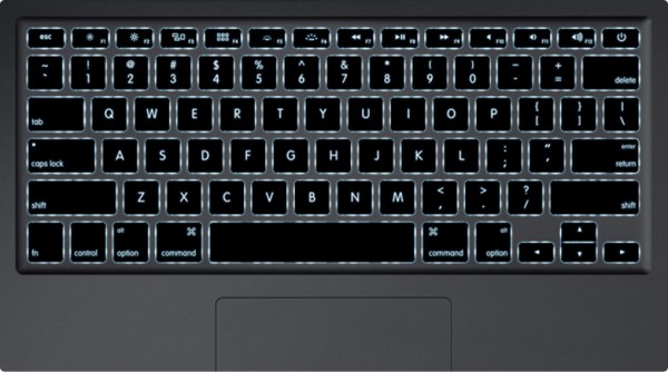 MacbookAir backlit keyboard