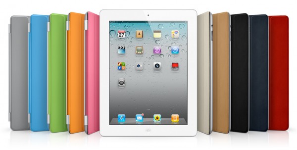 Cover จอของ iPad 2 ออกแบบมาให้ปิดได้ด้วยแม่เหล็ก และปิดการทำงานได้ด้วย มี 10 สี