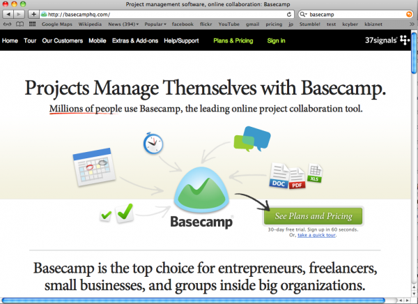 Basecamp projects manage โปรแกรมชื่อดังสำหรับบริษัทที่มีโครงการซับซ้อนขึ้น
