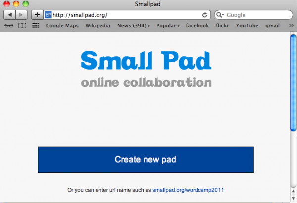 smallpad เป็น เว็บสำหรับใช้ทำงานและบันทึกสิ่งต่างๆร่วมกันได้ดีมาก