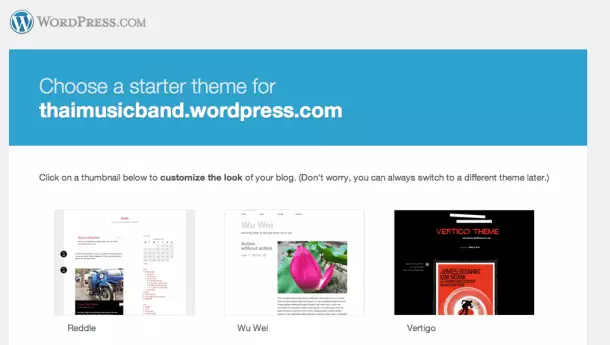 เลีอก WordPress theme ที่ท่านชอบ เลีอก WordPress theme ที่ท่านชอบ