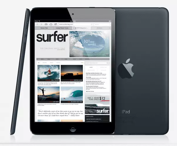 ipad mini มีสีดำให้เลือกด้วยเช่นกัน ipad mini มีสีดำให้เลือกด้วยเช่นกัน